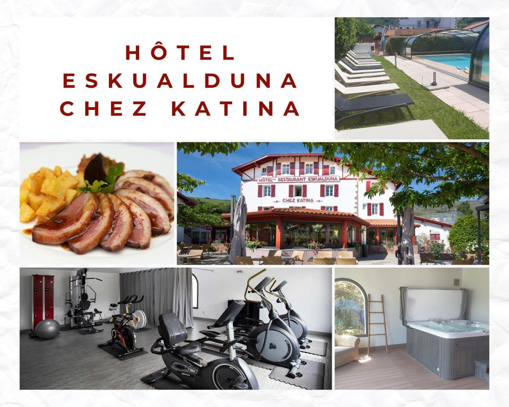 Hotel Eskualduna Chez Katina Saint-Martin-dʼArrossa Buitenkant foto